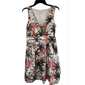 Banana Republic The Waist Dress Size 8 Printed